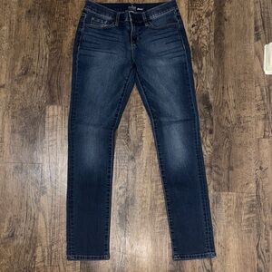 New York & Company Dark Indigo Women's Skinny Jeans